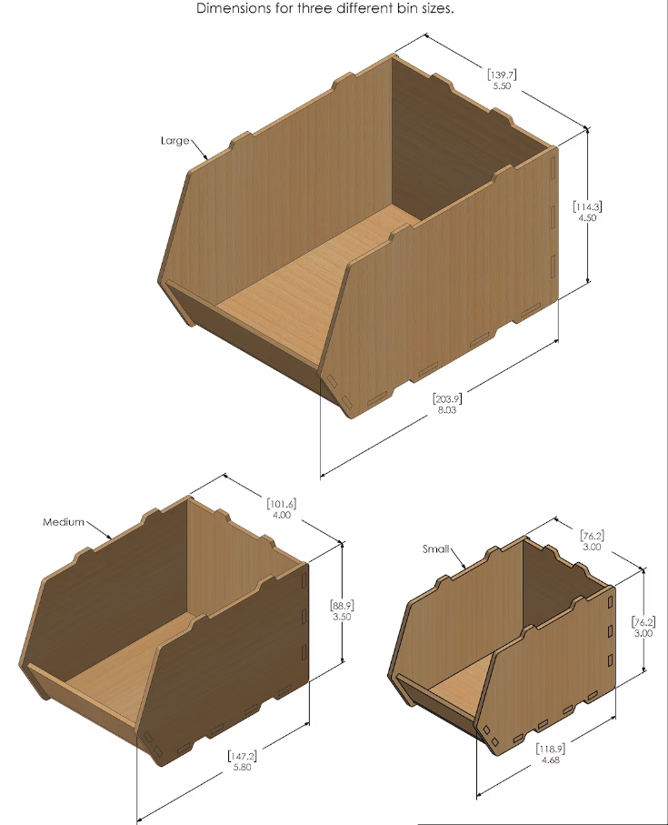 Stackable Bin